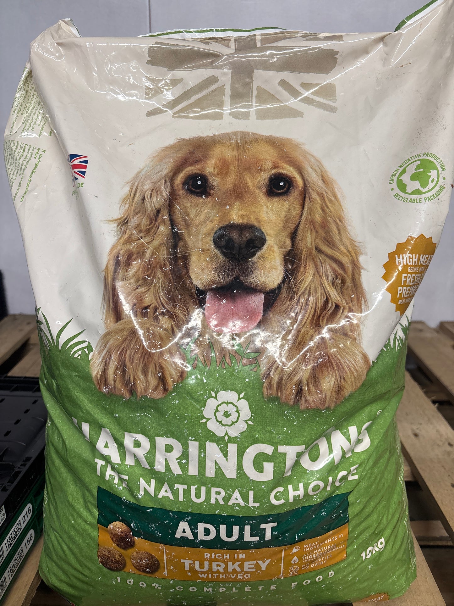 Harringtons 10KG Turkey & Veg