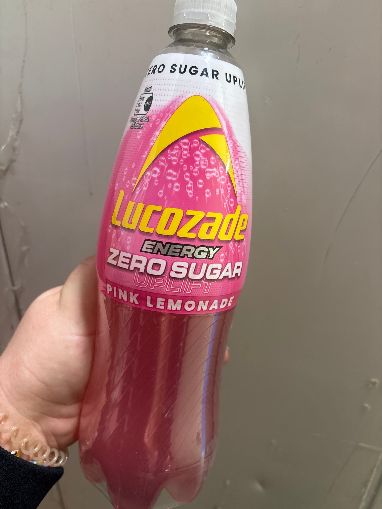 Lucozade Energy Pink Lemonade / 900ml Bottle