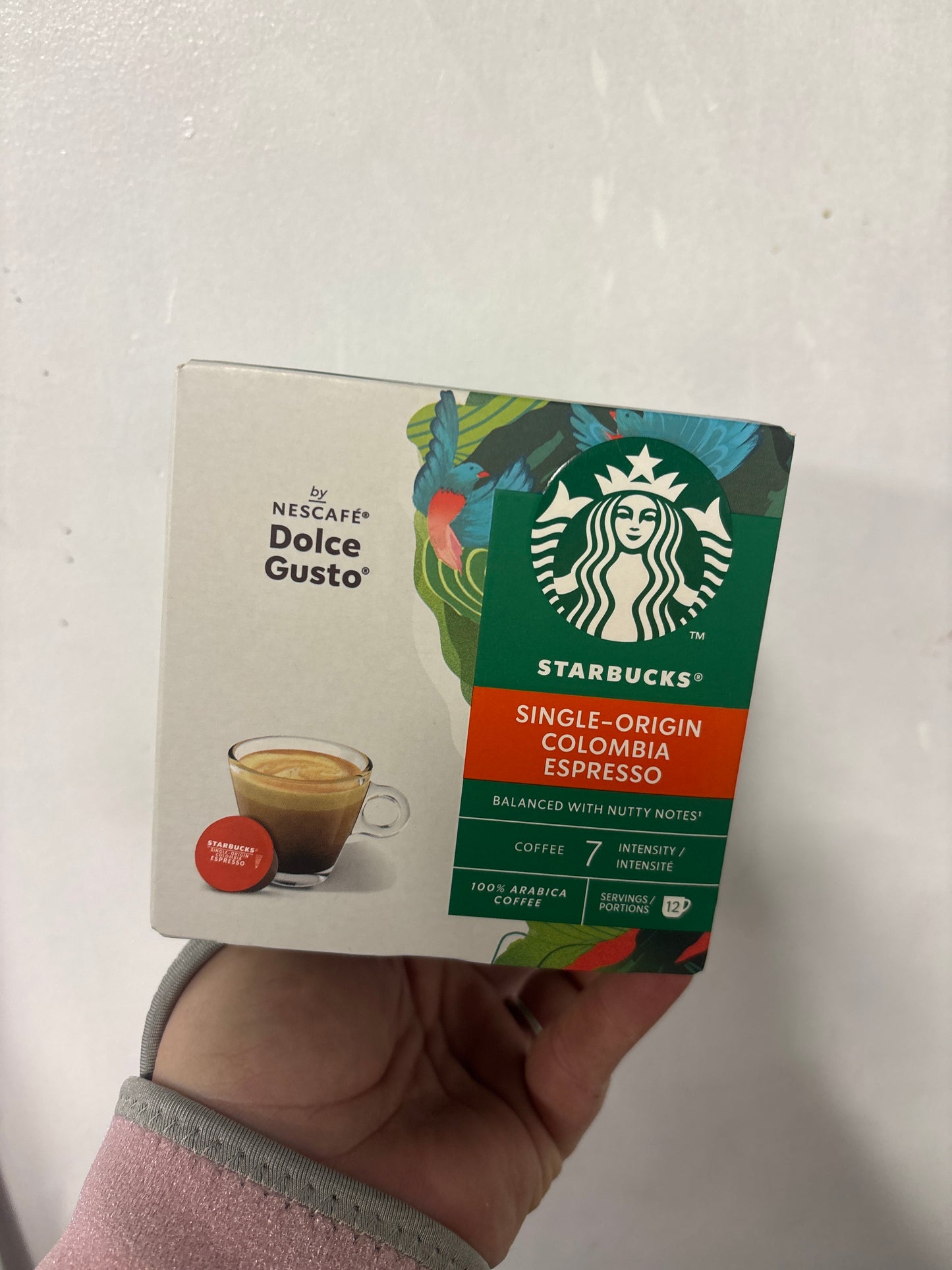 STARBUCKS Single-Origin Colombia Espresso coffee pods / 12 Servings
