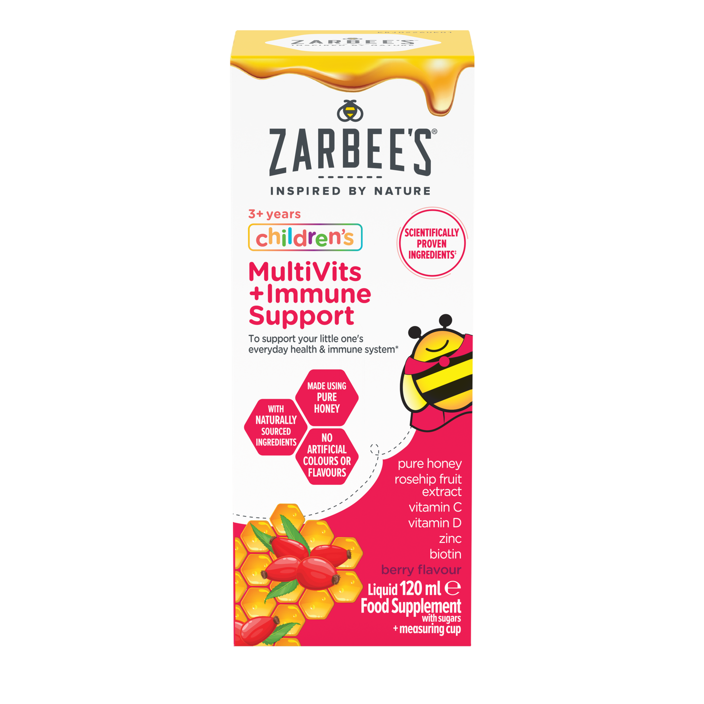 Zarbee’s Children’s MultiVits + Immune Support Liquid
