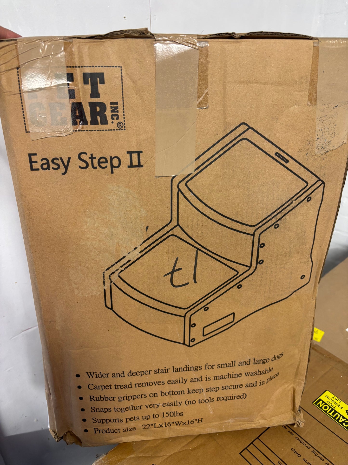 Pet Gear 2 Step Easy Pet Stairs