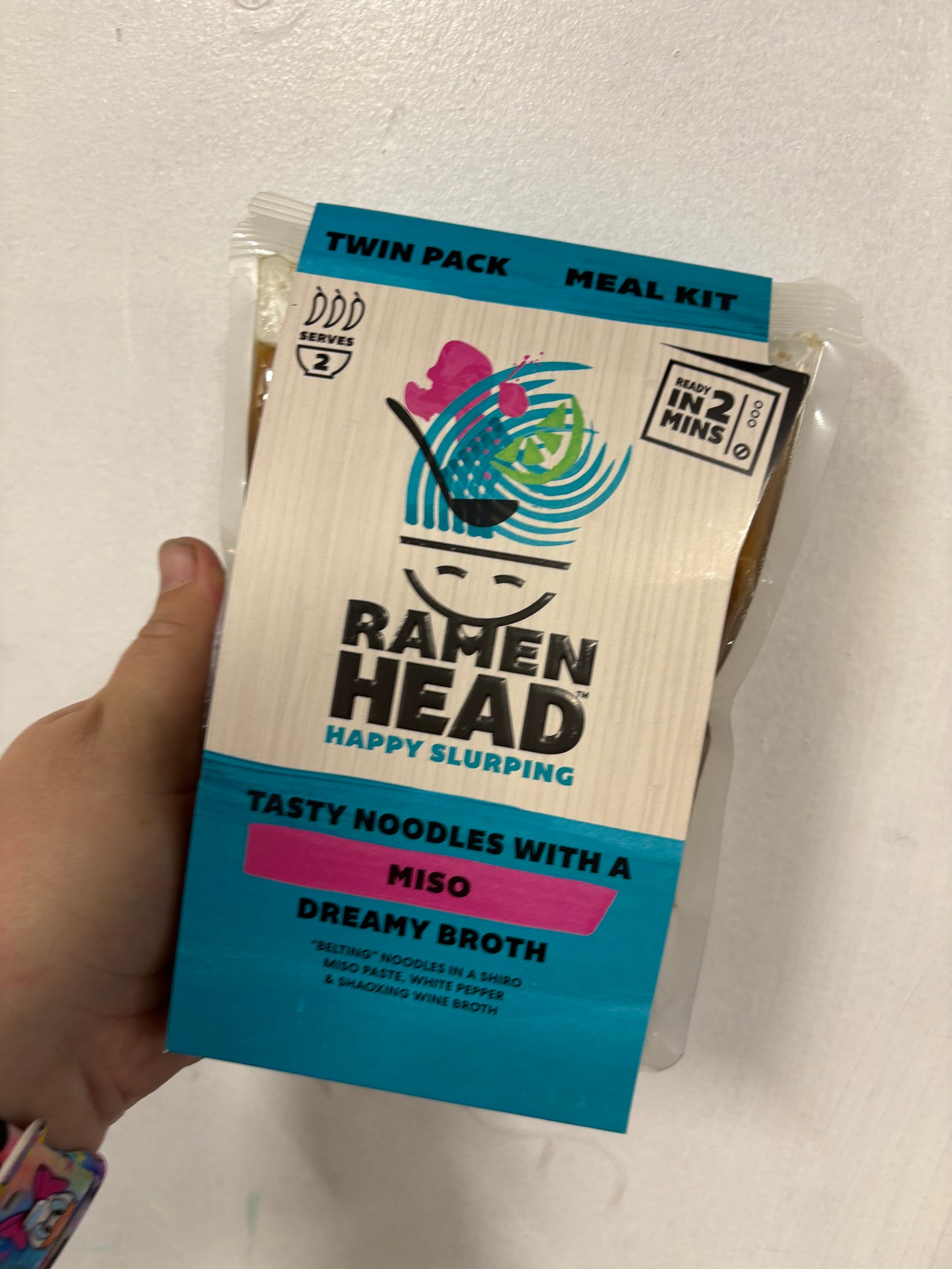 Ramen Head Tasty Noodles with a Miso Dreamy Broth / 450g