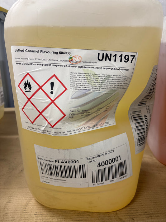 Salted Caramel Flavouring 604036 / 25KG