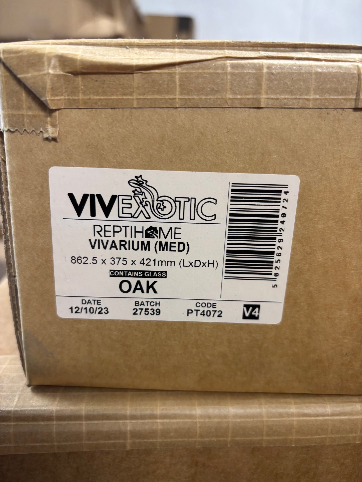 Vivexotic Repti Home Vivarium Oak Medium / RRP £85+