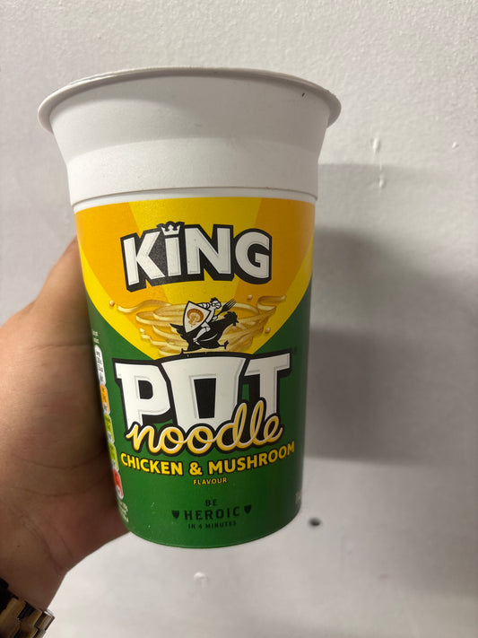 King Pot Noodle / Chicken & Mushroom FS