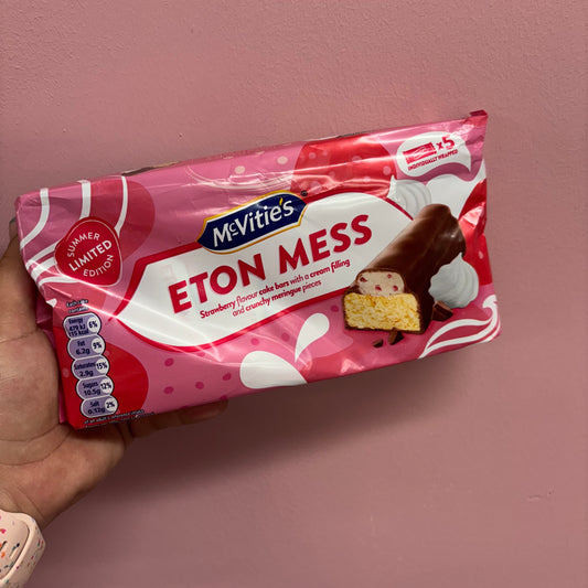 McVities Eton Mess Cake Bars
