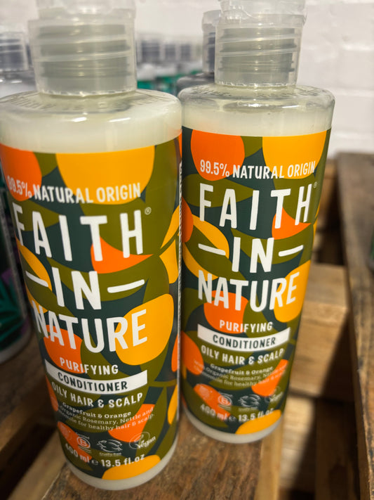 400ml Grapefruit & Orange Purifying Conditioner / Faith in Nature