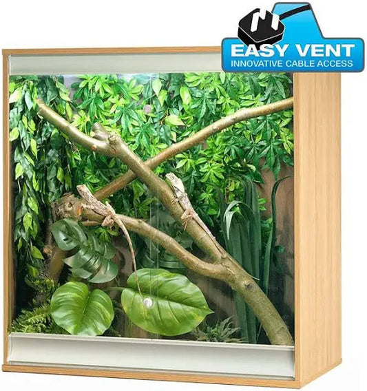 VIVEXOTIC ARBOREAL VIVARIUM - MEDIUM OAK 86 X 49 X 91.5CM / RRP £250+