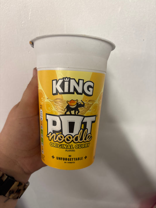 King Pot Noodle / Original Curry FS