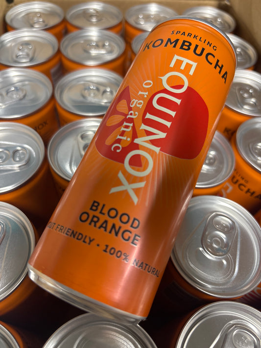 Equinox Kombucha - Blood Orange / 250ml Can