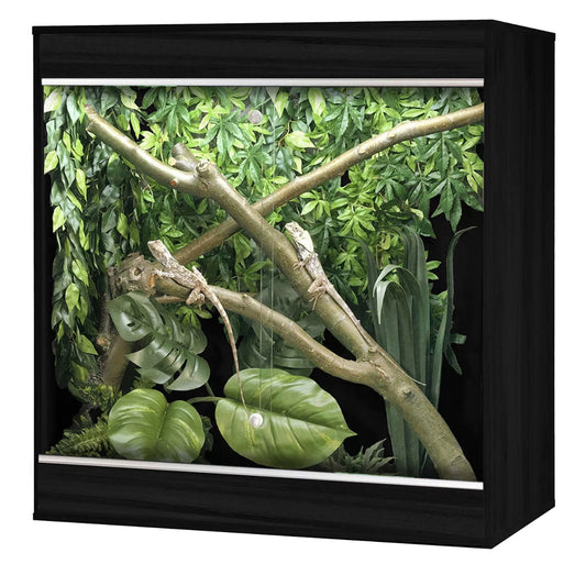 VIVEXOTIC ARBOREAL VIVARIUM - MEDIUM BLACK 86 X 49 X 91.5CM / RRP £250+