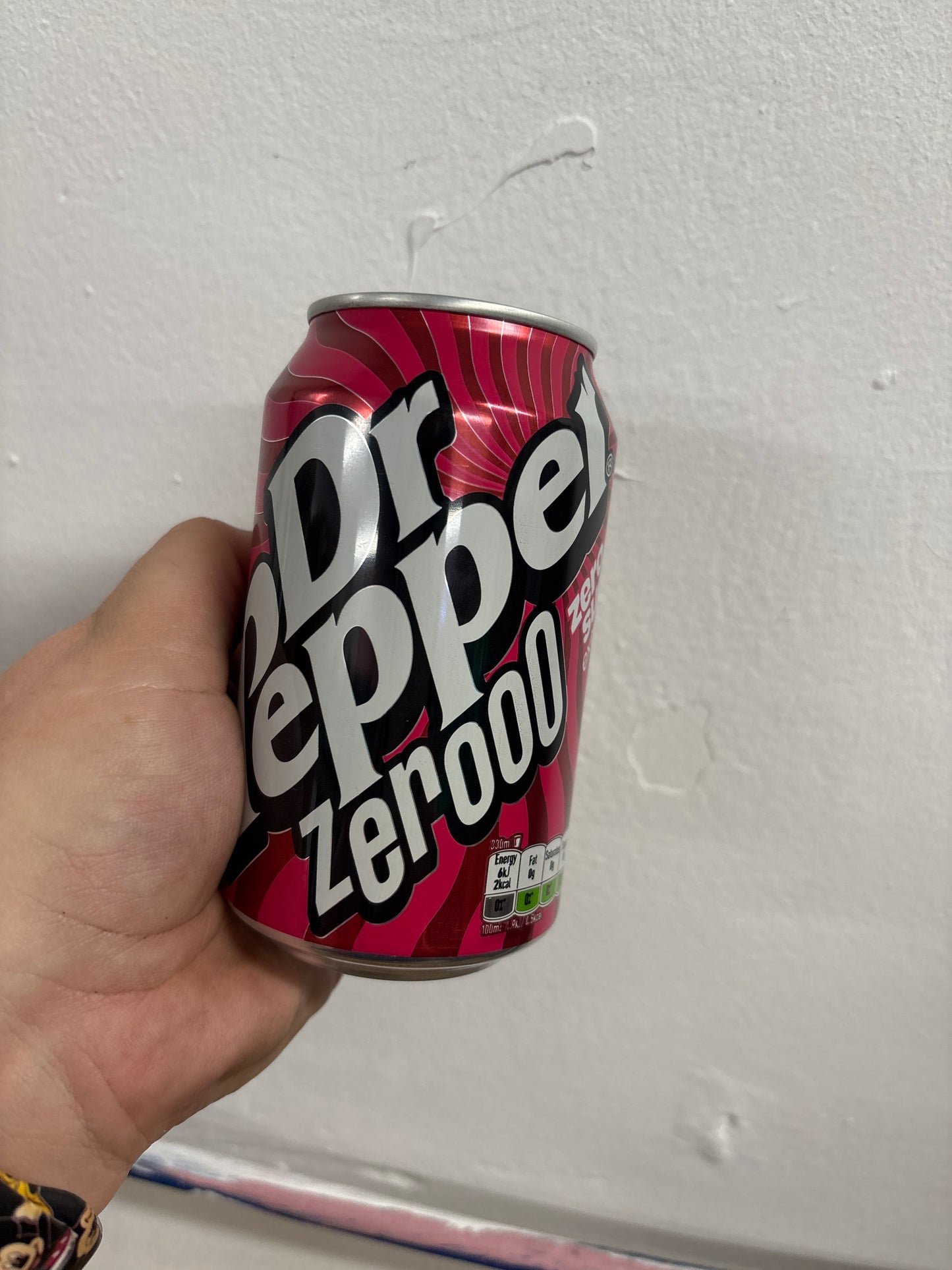 Dr Pepper Zero / No Sugar / 330ml Can