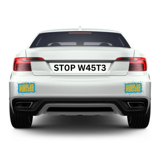 *PRE-ORDER* Surplus to Purpose Car Window/Bumper Decal