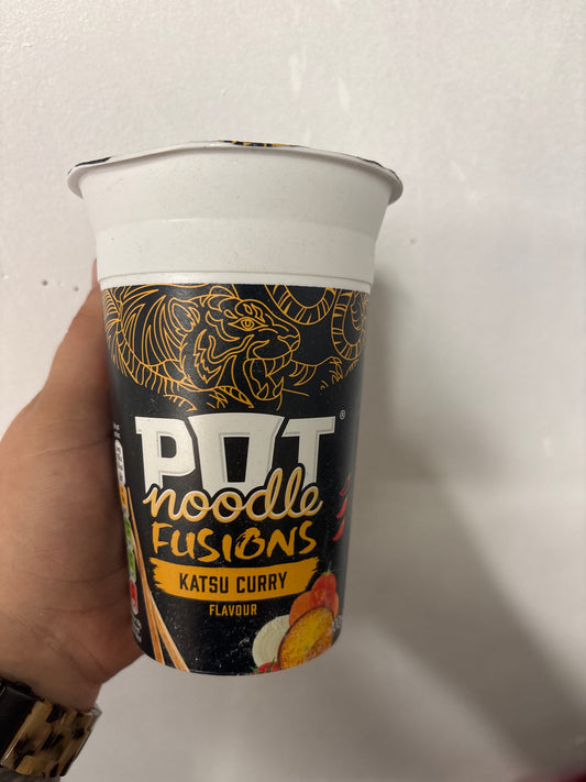 King Pot Noodle / Katsu Curry FS