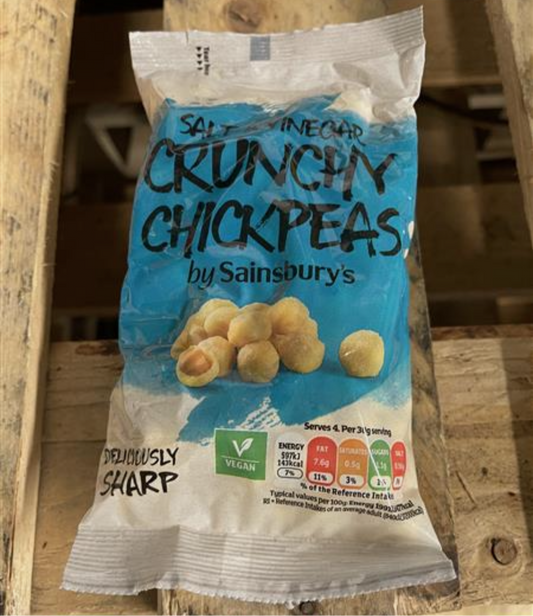 Salt & Vinegar Crunchy Chickpeas