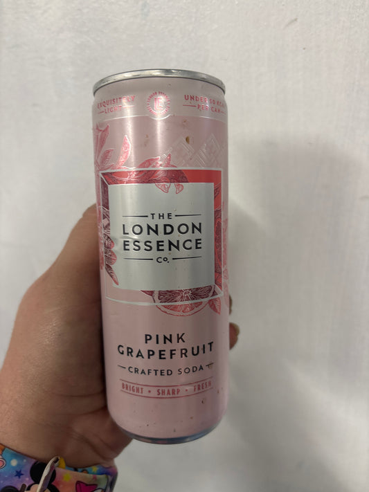 The London Essence Co. Pink Grapefruit Soda / 250ml Can