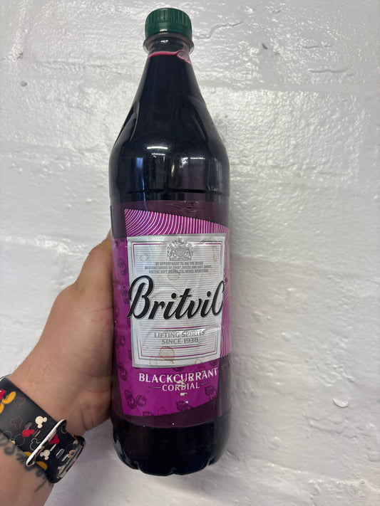 Britvic Blackcurrant Cordial / 1 Litre