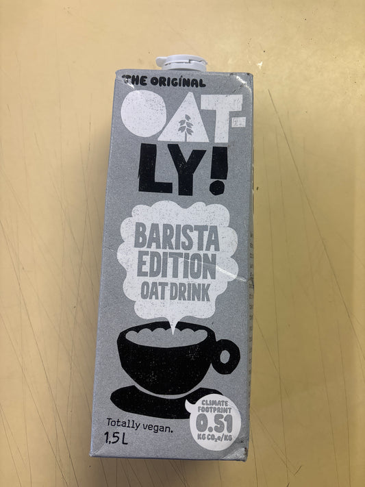 Oatly Barista Oat Milk / 1.5 Litre Carton