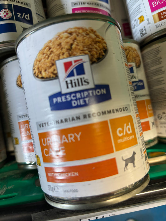 Hill's Prescription Diet c/d Urinary Care Wet Dog Food / 370g Can