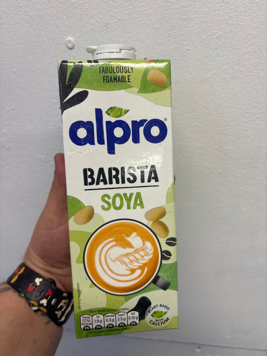 Alpro Barista Soya Milk / 1 Litre Carton