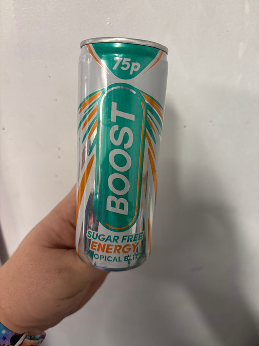 Boost Sugar Free Energy Drink / Tropical Blitz