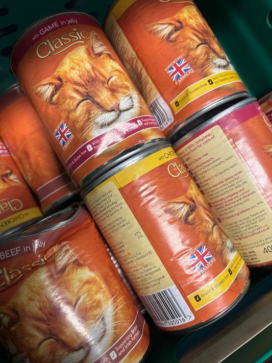 Butcher's Classic cat food can / 400g Can