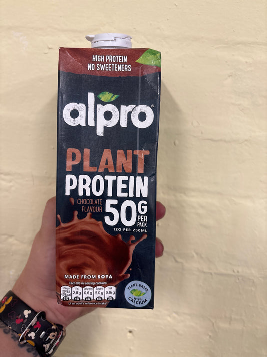 Alpro Plant Protein Chocolate Milk / 1 Litre Carton