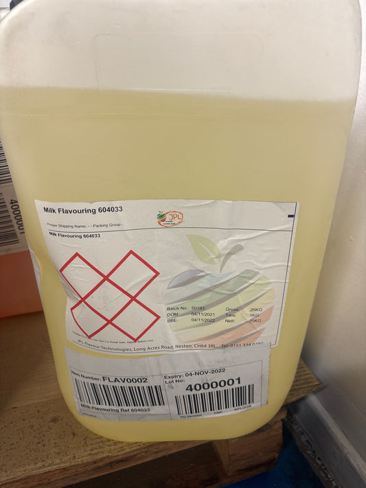 Milk Flavouring 604033 / 25KG