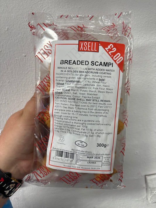 Breaded Scampi / 300g