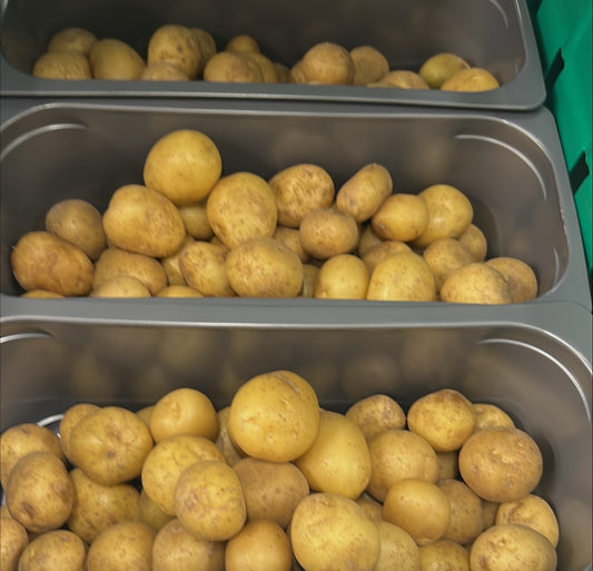 1x Tub of Baby Potatoes