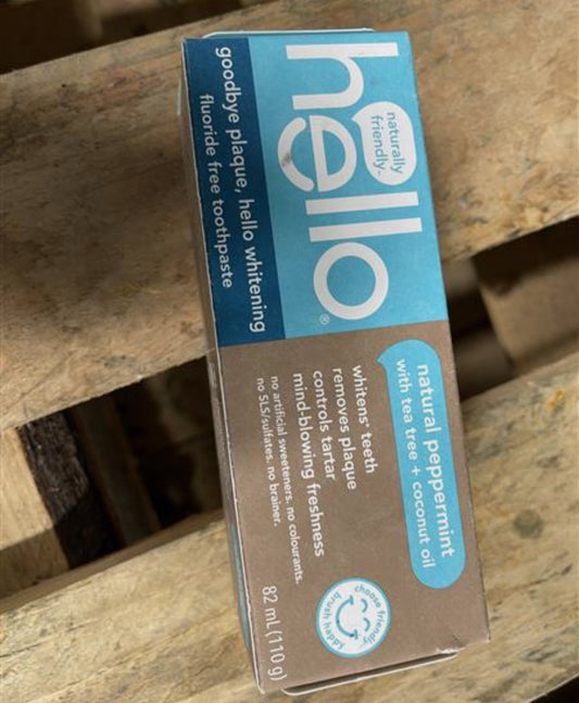 Hello Naturally Friendly Fluoride Free Toothpaste