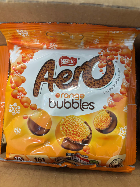 Aero Chocolate Orange Bubbles / 70g Pack