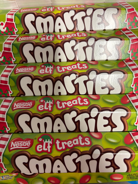 Nestle Smarties Elf Treats / 120g Tube