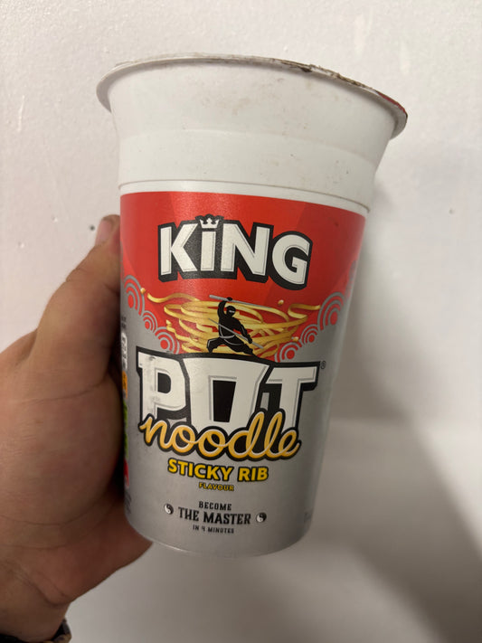 King Pot Noodle / Sticky Rib FS