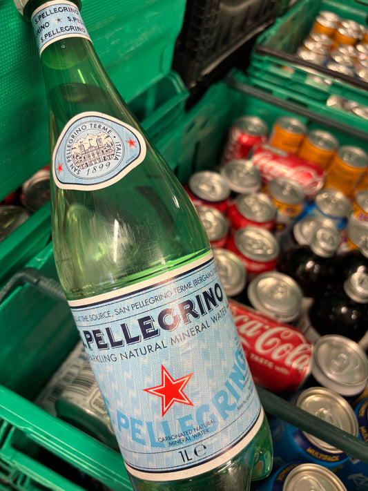 S.Pellegrino Sparkling Natural Mineral Water / 1 Litre