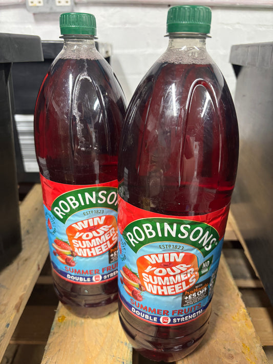 Robinsons Double Strength / Summer Fruits / 1.75L