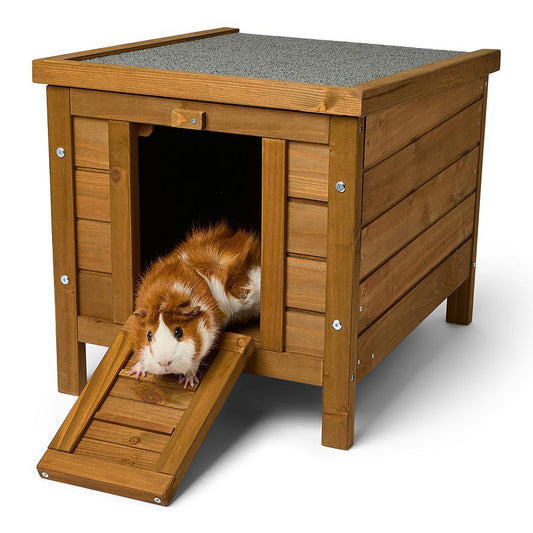 Wooden Guinea Pig Hideaway