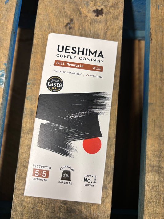 Ueshima Coffee Company's Fuji Mountain Nespresso-compatible capsules