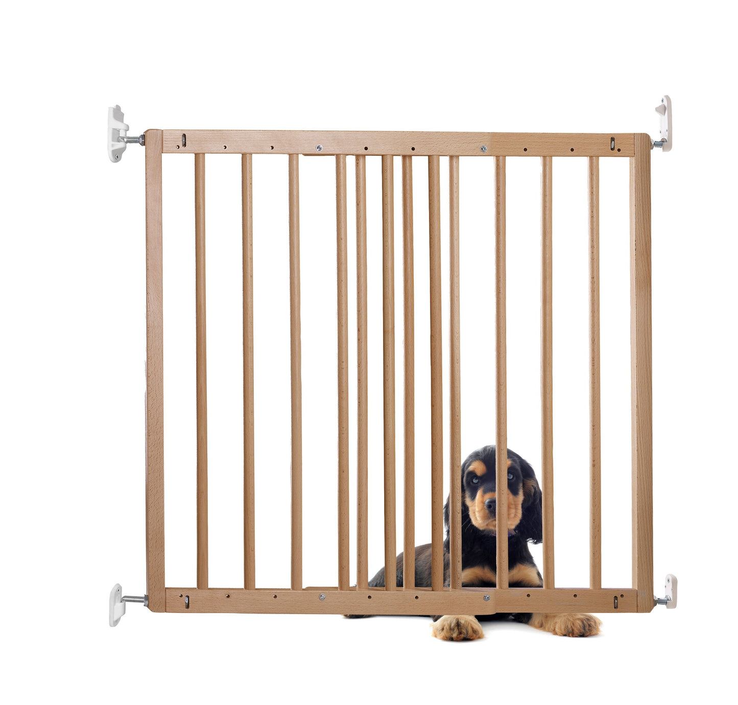 Scandinavian Pet Design Extending FSC Beechwood Dog Gate 60.5-102cm