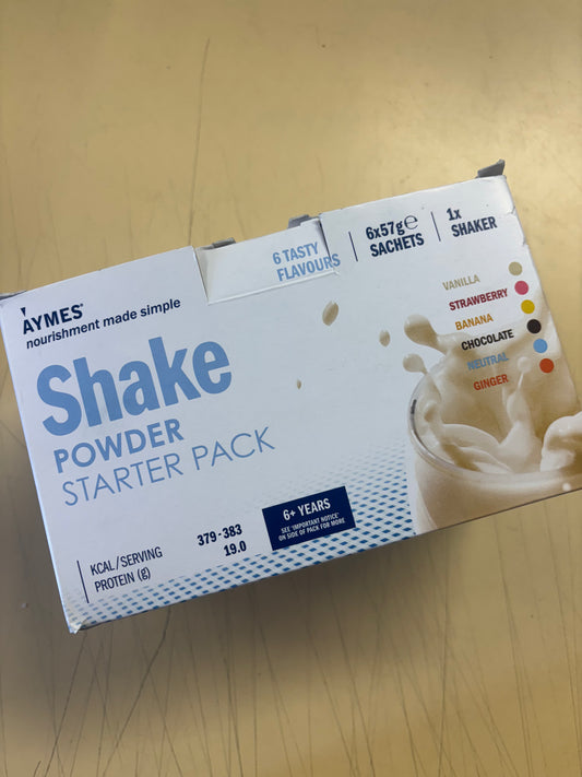 Aymes Shake Powder Starter Pack / 6x 57g Sachets