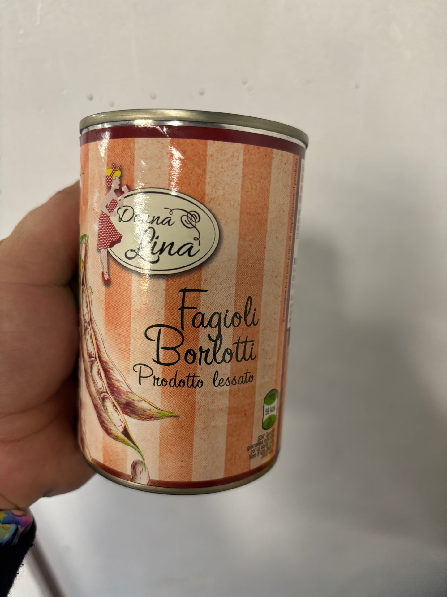 Donna Lina Fagioli Borlotti / Borlotti Beans 240g Can