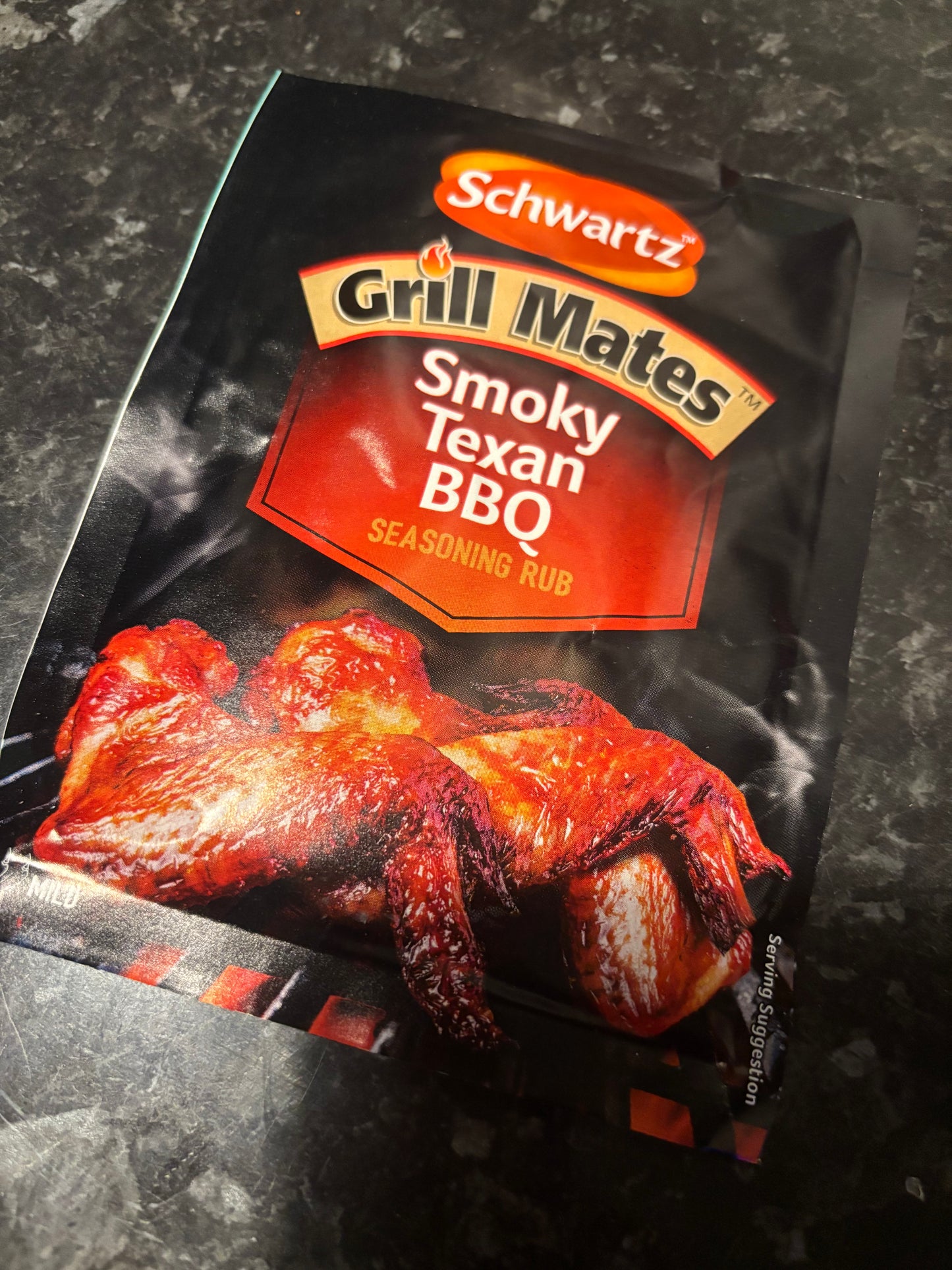 Schwartz Grill Mates Smoky Texan BBQ Seasoning Rub / 20g